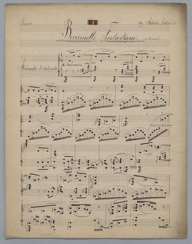 Barcarolle Fantastique : in A Minor : [for] Piano