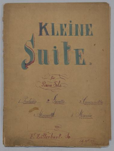 Kleine Suite : für Piano Solo,