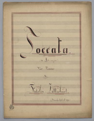 Toccata : in Ab Major : for Piano,