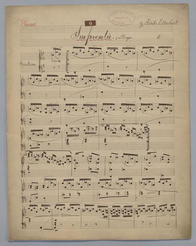 Impromptu : [no.] 6 : in D Major : [for] Piano