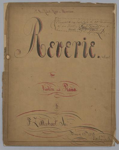 Reverie : in E Minor - Score,