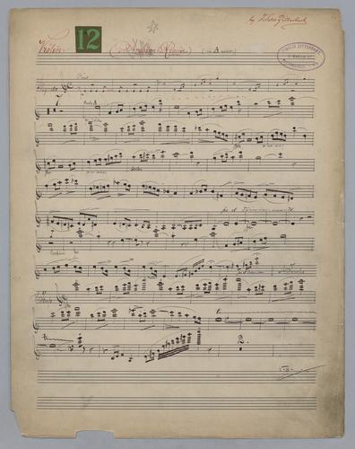 Reverie [no.] 12 - Parts: Violin