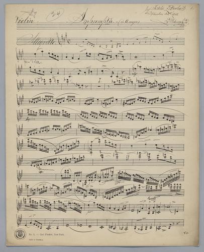 Impromptu - Parts: Violin,
