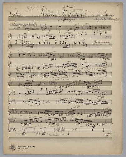 Reverie Fantastique - Parts: Violin,