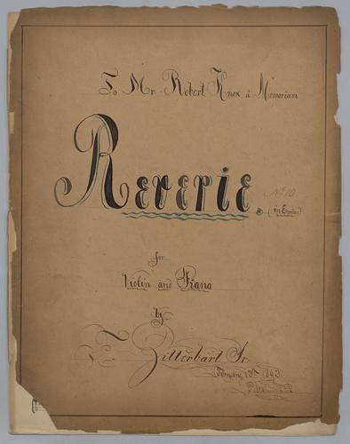 Reverie : No. 10 - Score,