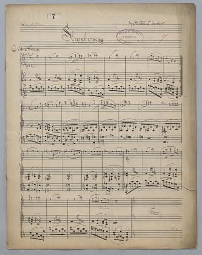 Slumbersong - Score