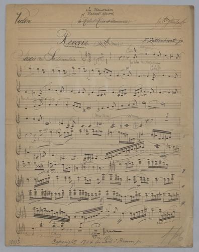 Reverie : in E Minor - Parts: Violin,