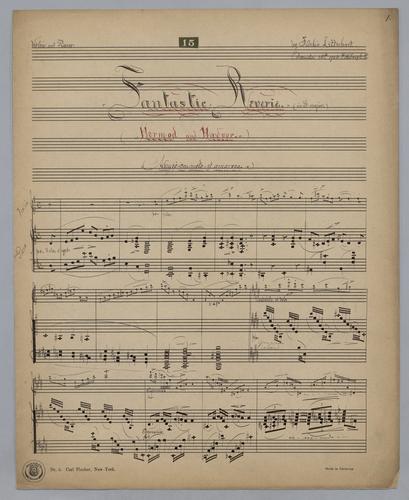 Fantastic Reverie - Score,