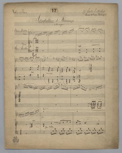 Introductione et Romanza - Score,