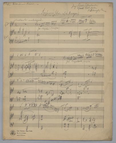 Impromptu : in A Major : for Violin and Piano,