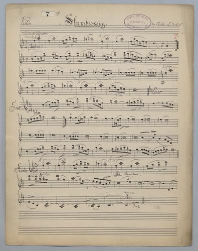 Slumbersong - Parts: Violin