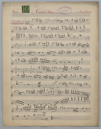 Cantabile Relegioso - Parts: Violin