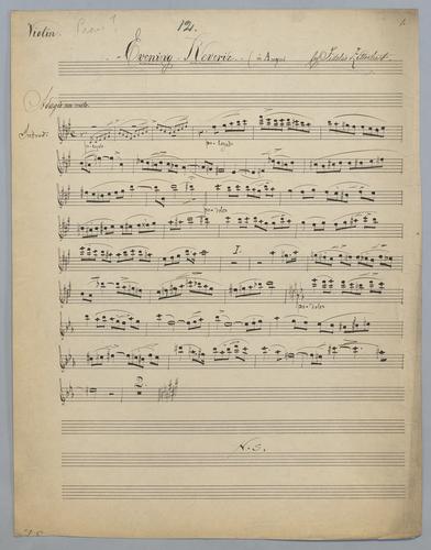 Evening Reverie - Parts: Violin