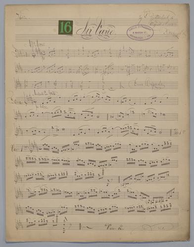 Air Varie : [no.] 16 - Parts: Violin,