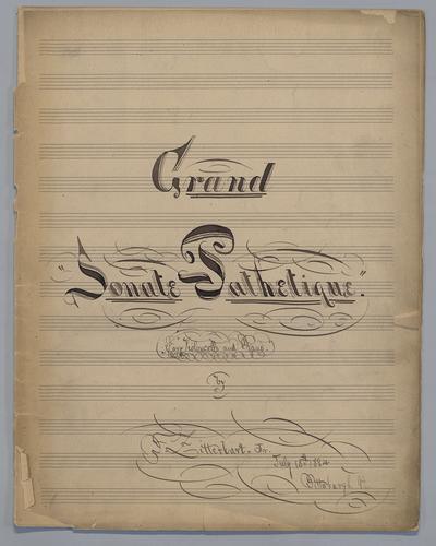 Grand Sonate Pathetique - Score,