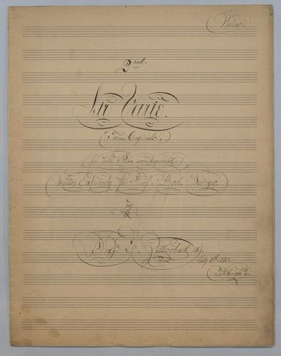 2nd Air Varie - Parts: Violin,