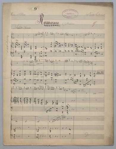 Romance : Moderne - Score