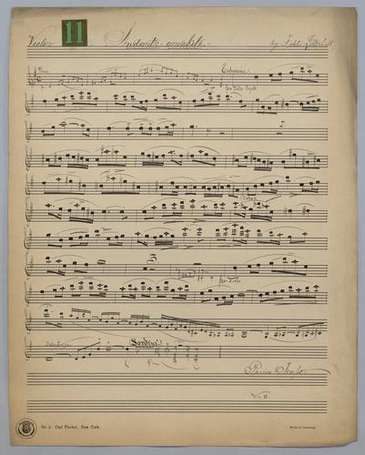 Andante Amabile - Parts: Violin