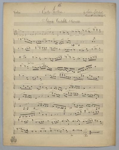 Easter Greeting - Parts: Violin,