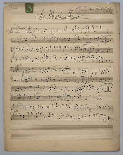A Mother's Heart - Parts: Violine,