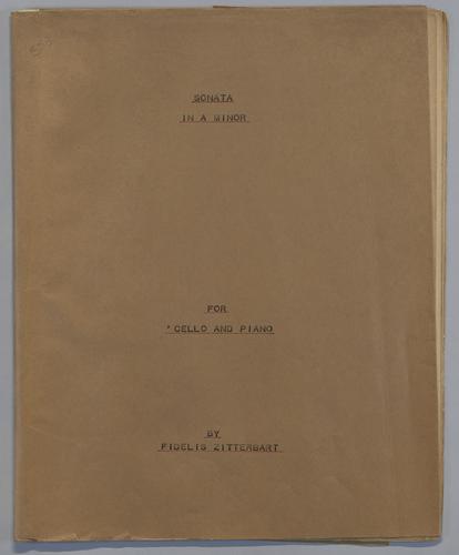 Sonata : No. 3 - Score,
