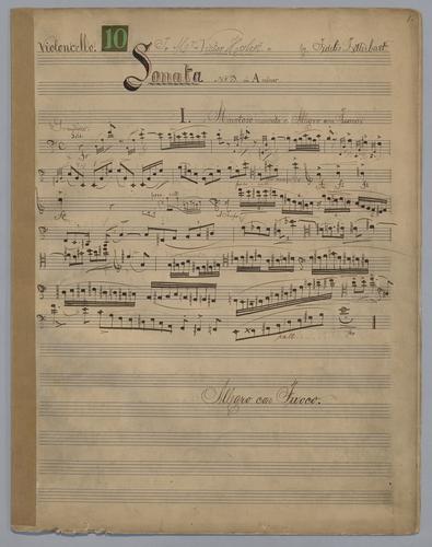 Sonata : No. 3 - Parts: Violoncello,