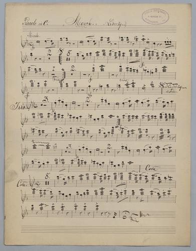 March in Eb Major - Parts: Piccolo
