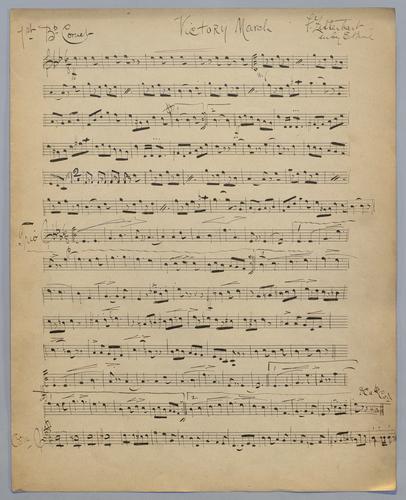 Victory March - Parts: Cornet 1