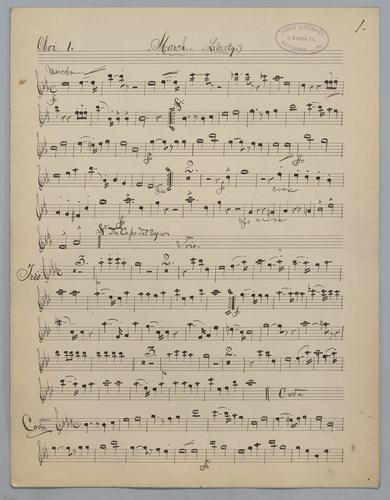 March in Eb Major - Parts: Oboe