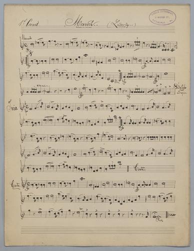 March in Eb Major - Parts: Cornet 1