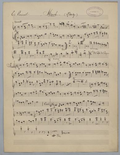 March in Eb Major - Parts: Eb Clarinet