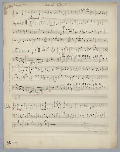 March : Liberty - Parts: Baritone Saxaphone