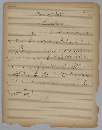 Romeo and Juliet - Parts: Bassoon 1,