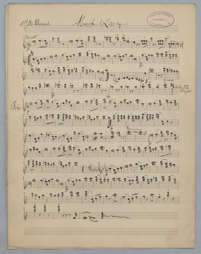 March in Eb Major - Parts: Bb Clarinet 1