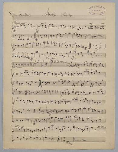 March in Eb Major - Parts: Soprano Saxophone