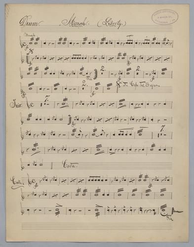 March in Eb Major - Parts: Drum