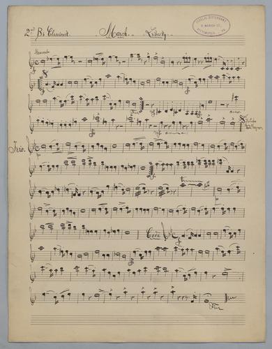 March in Eb Major - Parts: Bb Clarinet 2