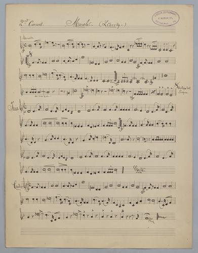 March in Eb Major - Parts: Cornet 2