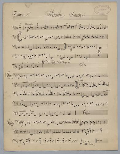 March in Eb Major - Parts: Tuba 1