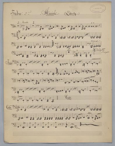 March in Eb Major - Parts: Tuba 2
