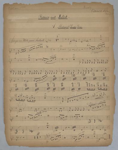 Romeo and Juliet - Parts: Violin 1,