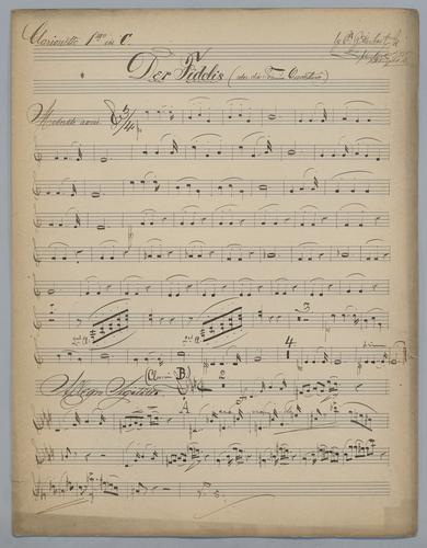 Fidelis - Parts: Clarinet 1,