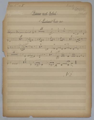 Romeo and Juliet - Parts: Horn 2,
