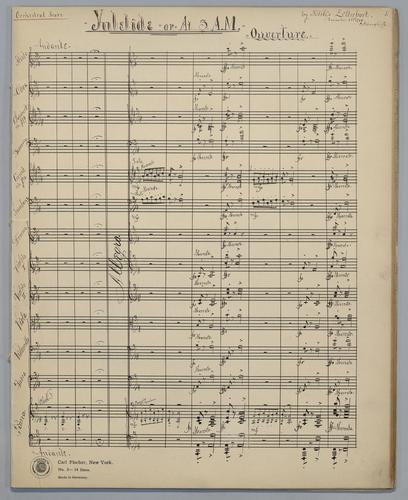 Yuletide - Score,