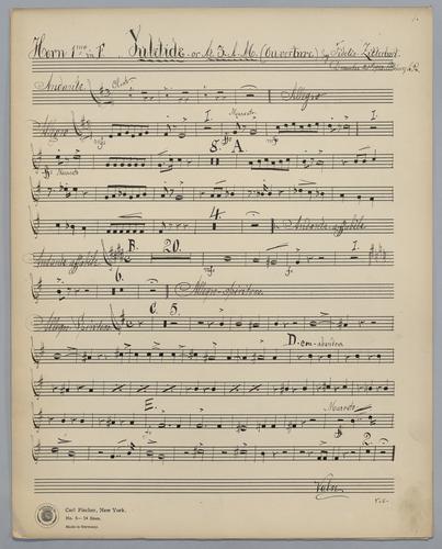 Yuletide - Parts: Horn 1,