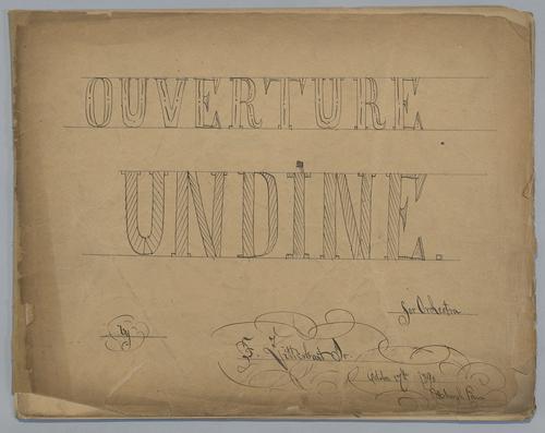 Undine Overture - Score,