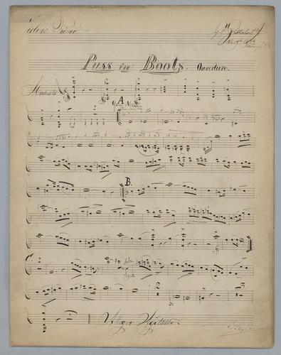 Puss in Boots - Parts: Violin 1,