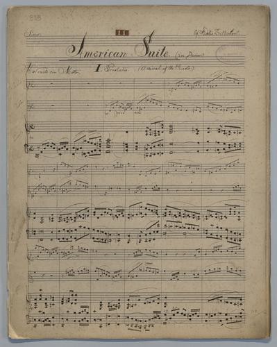 American Suite - Score