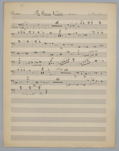 The Queen's Worship - Parts: Bassoon