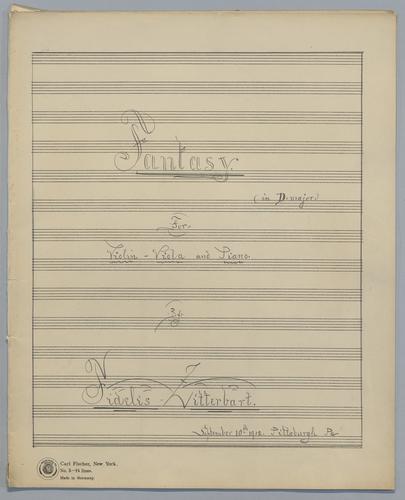 Fantasy : in D Major - Score 2,